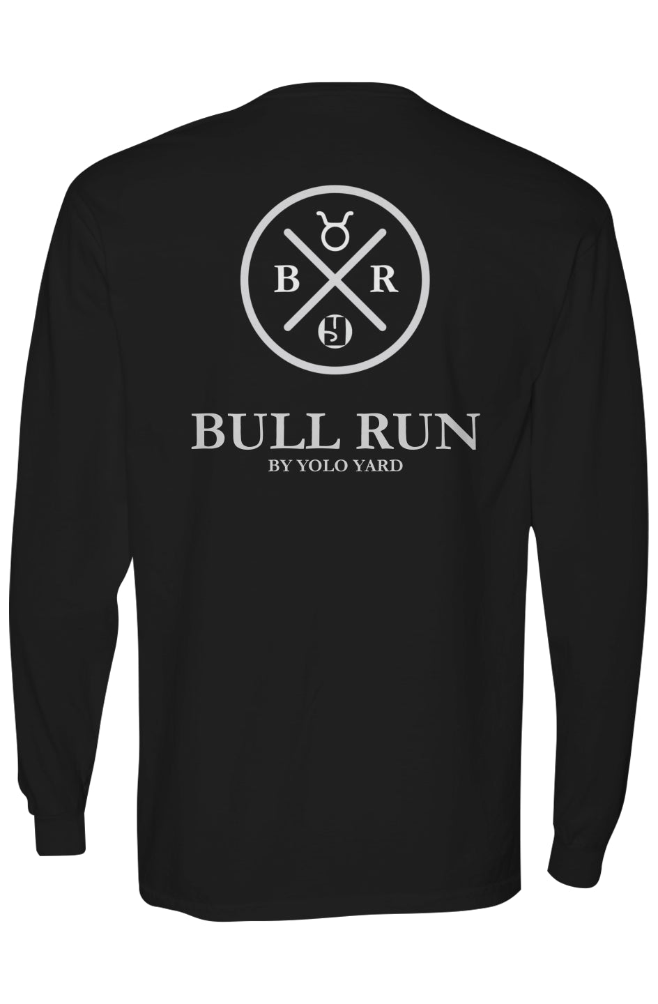 Garment Dyed Long-Sleeve Pocket T-Shirt | BULL RUN by YOLO Yard