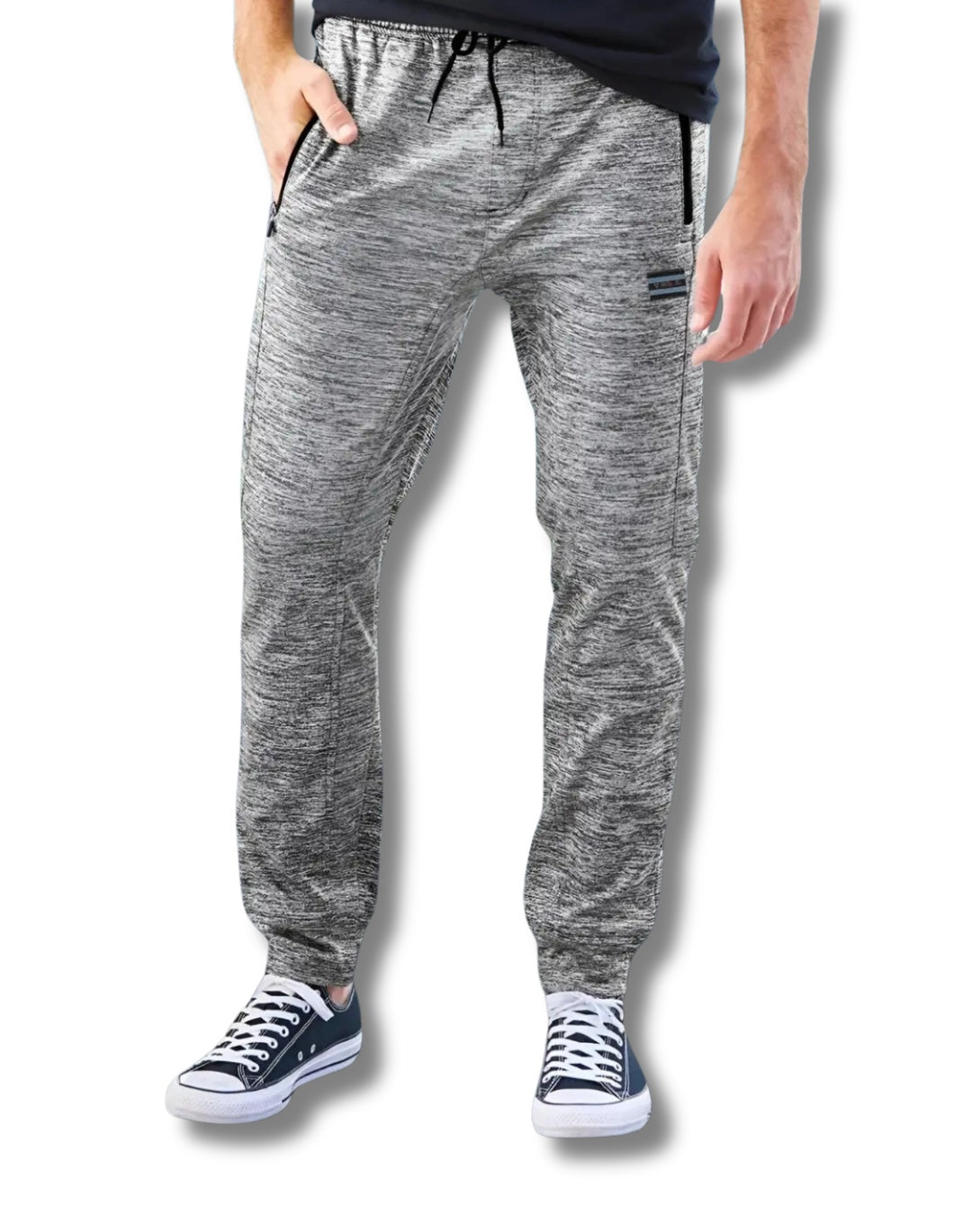 Carbon Drift Performance Joggers Light Gray Heather | team