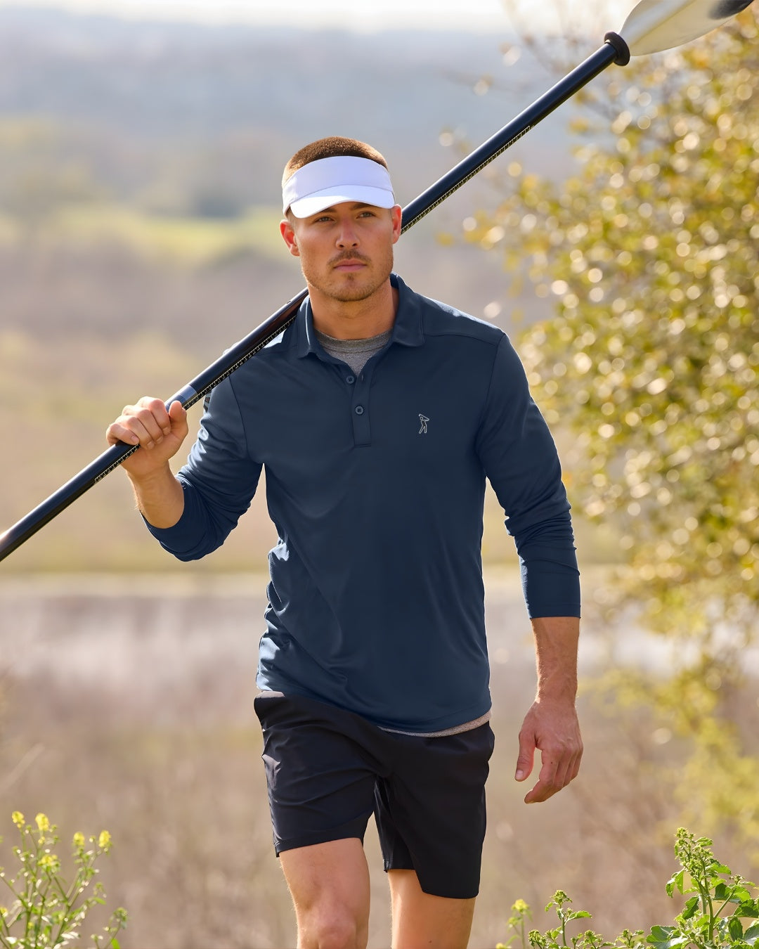 Posi-UV Pro Long-Sleeve Polo Shirt | YOLO Golf