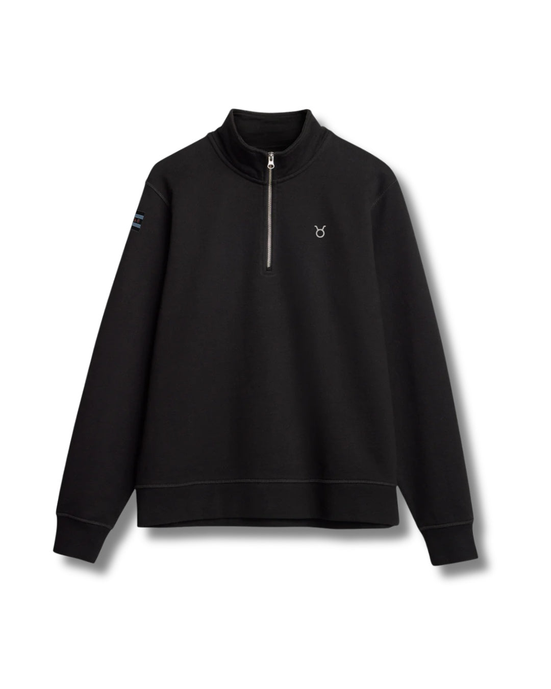 Heavy Organic French Terry Quarter Zip | BULL Run by YOLO Yard