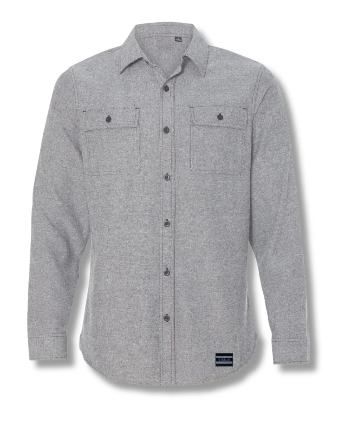 Solid Flannel Shirt | BULL RUN by YOLO Yard